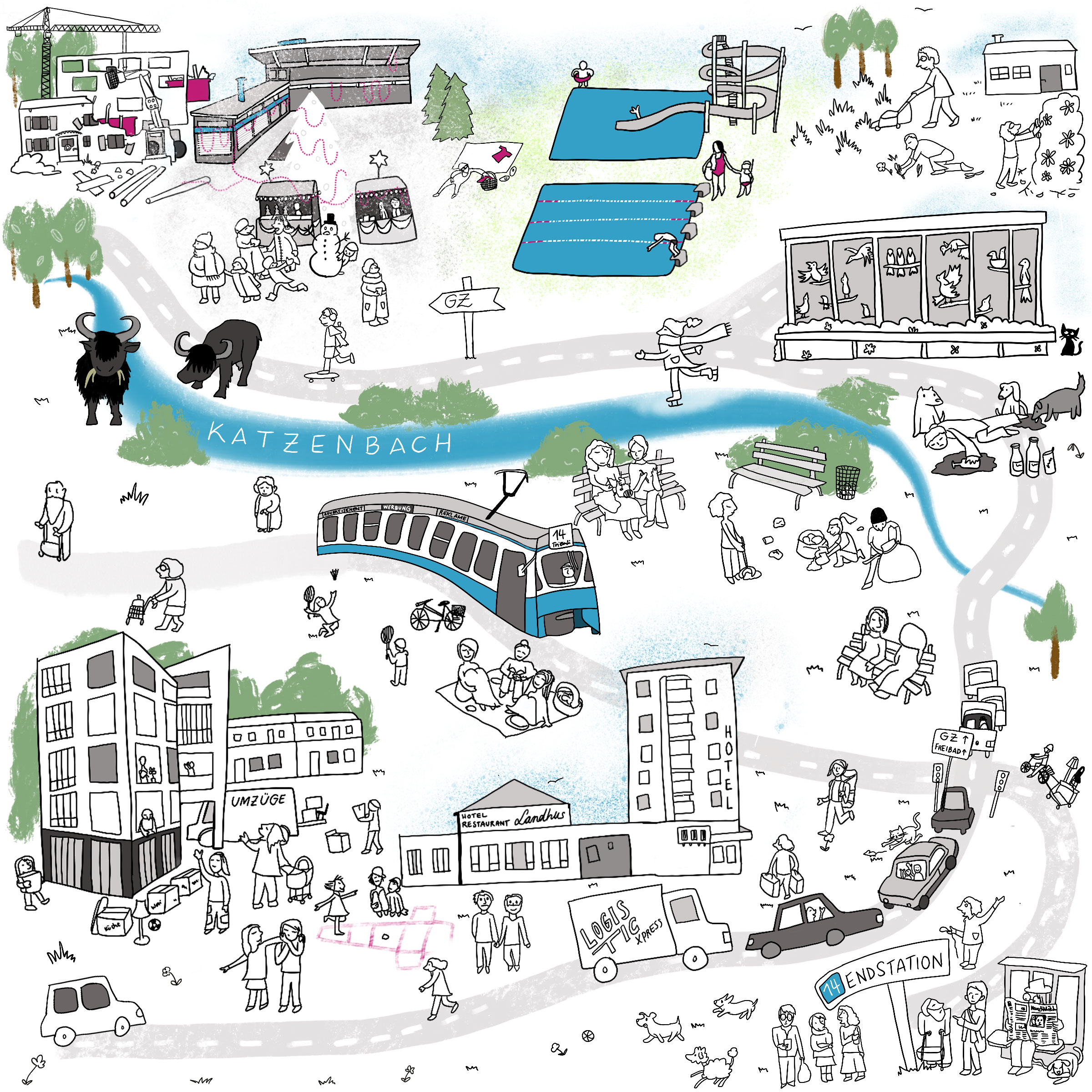 Seebach Wimmelbild 2