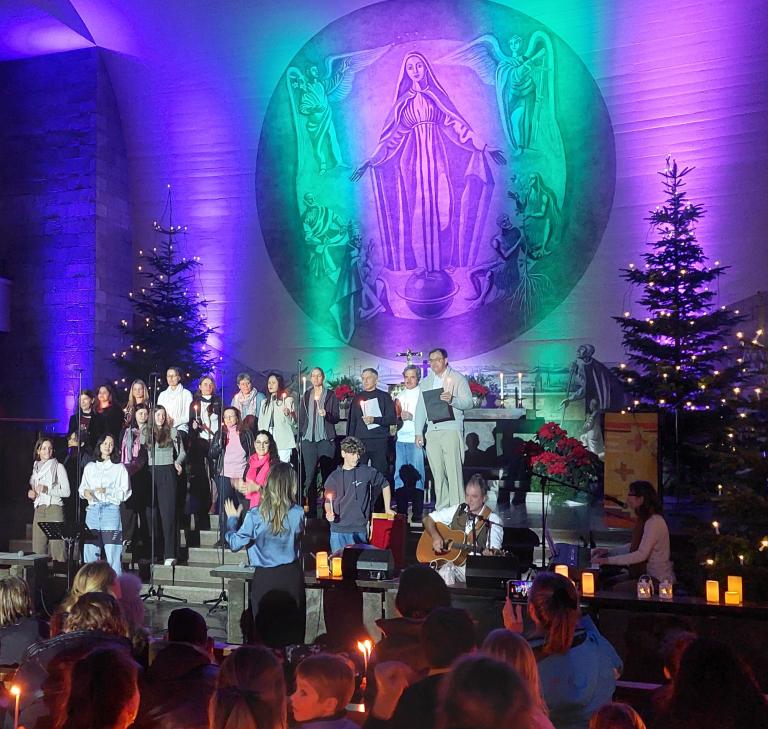 Weihnachtsfeier 2023 in Maria Lourdes