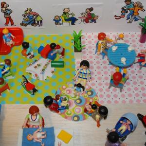 Familienzentrum mit Playmobil
